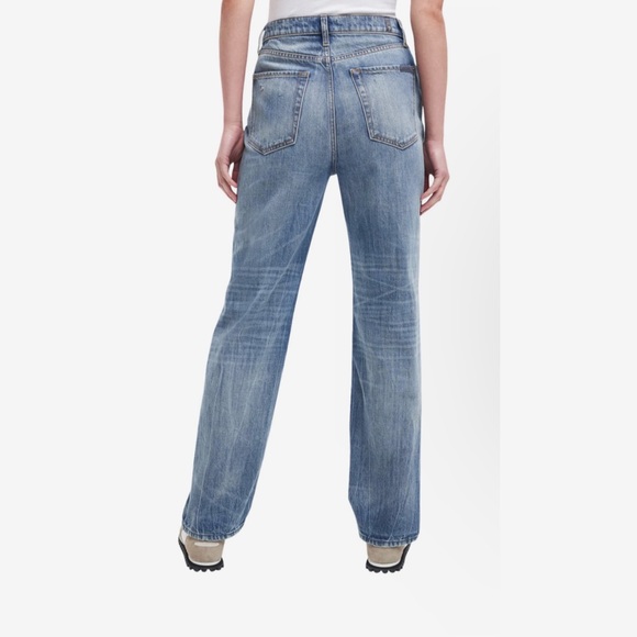 7 For All Man Kind Easy Straight With Destroy In Grand Canyon Size 26 NWT - Picture 4 of 6